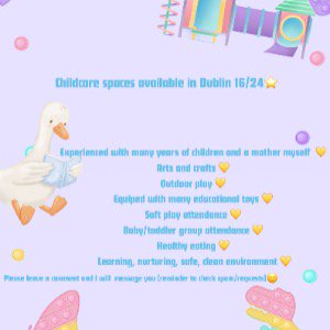 Babysitter required in Dublin, Ireland